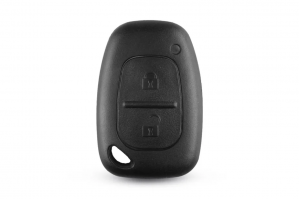 Ανταλλακτικά Κουμπιά Με Καπάκι Για Κέλυφος Κλειδιού Opel Vivaro - Renault Movano-Trafic-Kangoo Με 2 Κουμπιά