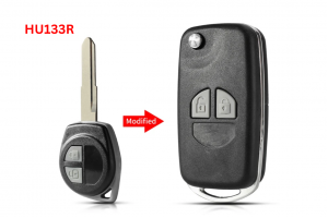 Μετατροπή Flip Σε Νέο Κέλυφος Κλειδιού Για Suzuki Swift-SX4-Alto-Vitara-Ignis-Grand-Splash-Agila Με 2 Κουμπιά & Λάμα HU133R  Μετατροπή Flip Σε Νέο Κέλυφος Κλειδιού Για Suzuki Swift-SX4-Alto-Vitara-Ignis-Grand-Splash-Agila Με 2 Κουμπιά & Λάμα HU133R