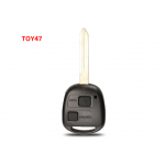 Κέλυφος Κλειδιού Για Toyota Camry-Rav4-Corolla-Prado-Yaris-Tarago-Cruiser Με 2 Κουμπιά - Λάμα TOY47