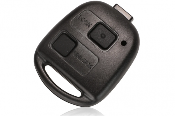 Ανταλλακτικά Κουμπιά Με Καπάκι Για Κέλυφος Κλειδιού Toyota Camry-Rav4-Corolla-Prado-Yaris-Tarago-Cruiser Με 2 Κουμπιά