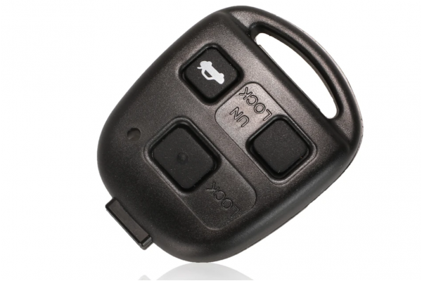 Ανταλλακτικά Κουμπιά Με Καπάκι Για Κέλυφος Κλειδιού Toyota Camry-Rav4-Corolla-Prado-Yaris-Tarago-Cruiser Με 3 Κουμπιά