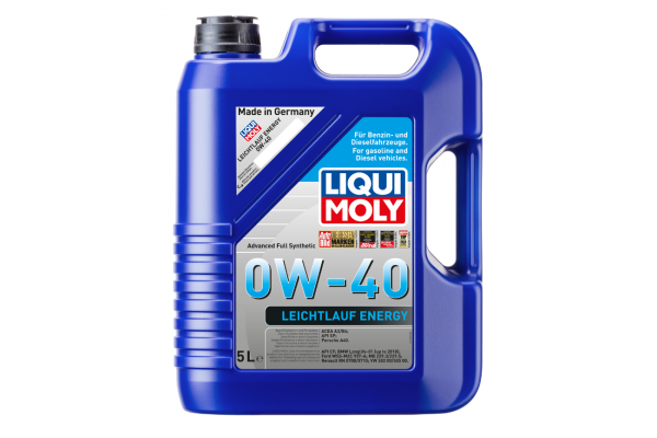 Liqui Moly Leichtlauf Energy 0W-40 Συνθετικό Λάδι Κινητήρα 5 L - 21223 Liqui Moly Leichtlauf Energy 0W-40 Συνθετικό Λάδι Κινητήρα 5 L - 21223