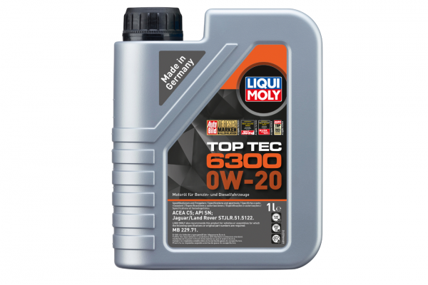 Liqui Moly Top Tec 6300 0W-20 Συνθετικό Λάδι Κινητήρα 1 L - 21216 Liqui Moly Top Tec 6300 0W-20 Συνθετικό Λάδι Κινητήρα 1 L - 21216