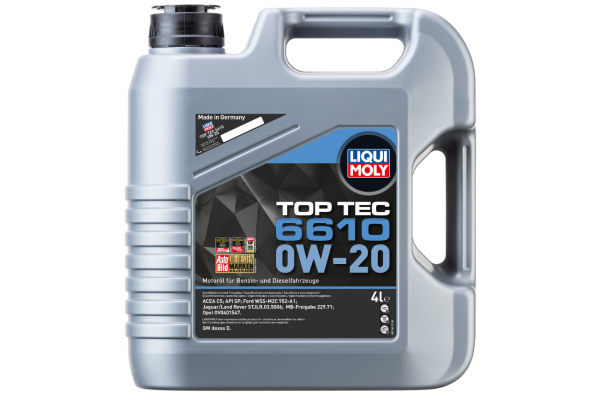 Liqui Moly Top Tec 6610 0W-20 Συνθετικό Λάδι Κινητήρα 4 L - 21661 Liqui Moly Top Tec 6610 0W-20 Συνθετικό Λάδι Κινητήρα 4 L - 21661