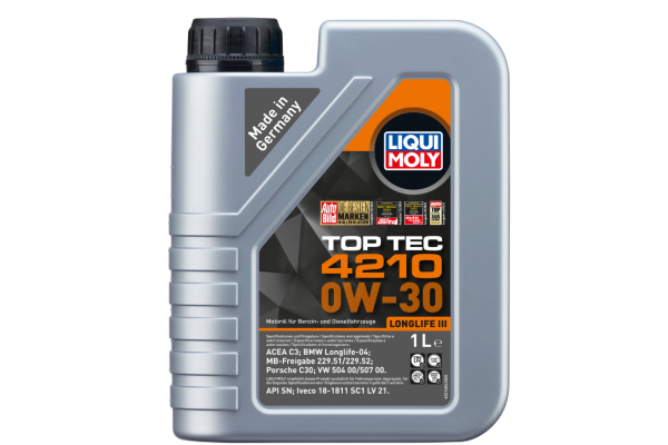 Liqui Moly Top Tec 4210 0W-30 Συνθετικό Λάδι Κινητήρα 1 L - 21604 Liqui Moly Top Tec 4210 0W-30 Συνθετικό Λάδι Κινητήρα 1 L - 21604