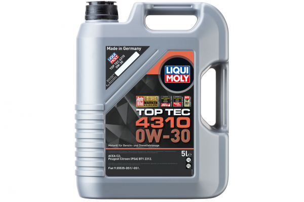 Liqui Moly Top Tec 4310 0W-30 Συνθετικό Λάδι Κινητήρα 5 L - 2362