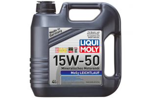 Liqui Moly Super Low Friction Motor Oil MoS2 15W-50 4L - 2457 Liqui Moly Super Low Friction Motor Oil MoS2 15W-50 4L - 2457