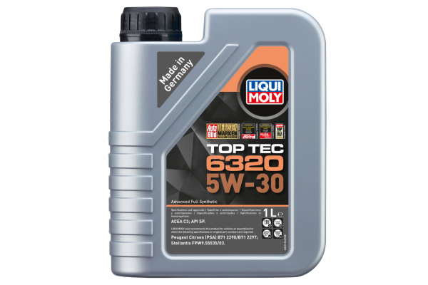 Liqui Moly Top Tec 6320 5W-30 Συνθετικό Λάδι Κινητήρα 1 L - 23165 Liqui Moly Top Tec 6320 5W-30 Συνθετικό Λάδι Κινητήρα 1 L - 23165