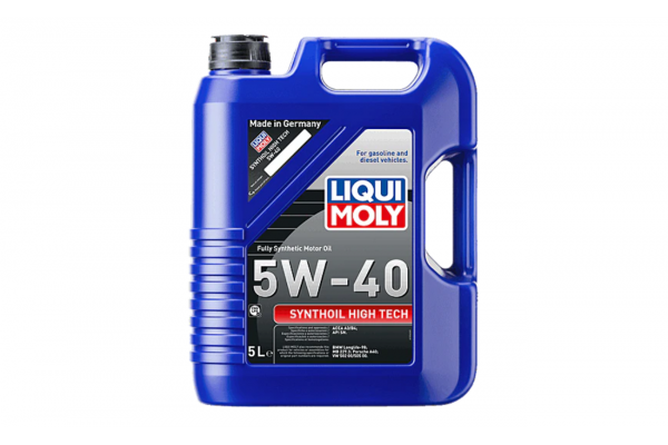 Liqui Moly Synthoil High Tech 5W-40 5L - 1856 Liqui Moly Synthoil High Tech 5W-40 5L - 1856