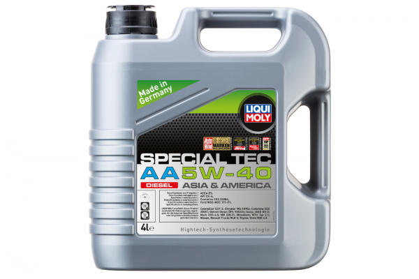 Liqui Moly Special Tec AA 5W-40 Diesel Συνθετικό Λάδι Κινητήρα 4 L - 21331 Liqui Moly Special Tec AA 5W-40 Diesel Συνθετικό Λάδι Κινητήρα 4 L - 21331