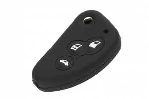 Κάλυμμα Σιλικόνης Για Κλειδί Alfa Romeo 147-156-166-GT Με 3 Κουμπιά
