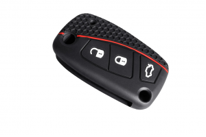 Wevora Κάλυμμα Σιλικόνης Μαύρο-Κόκκινο Για Fiat Punto Ducato Stilo Panda Idea Doblo Bravo Με 3 Κουμπιά Wevora Κάλυμμα Σιλικόνης Μαύρο-Κόκκινο Για Fiat Punto Ducato Stilo Panda Idea Doblo Bravo Με 3 Κουμπιά