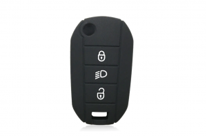 Κάλυμμα Σιλικόνης Για Peugeot 508 208 2008 308 3008 5008 - Citroen C3 C4 C4L Elysee Με 3 Κουμπιά