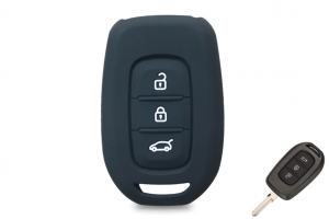 Κάλυμμα Σιλικόνης Για Κλειδί Renault - Dacia Με 3 Κουμπιά