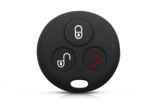 Κάλυμμα Σιλικόνης Για Smart Fortwo-450-Forfour-Roadster Με 3 Κουμπιά