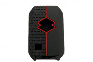 Wevora Κάλυμμα Σιλικόνης Μαύρο-Κόκκινο Για Suzuki Swift-Ignis-Jimney-XL7-Ertiga Με 2 Κουμπιά  Wevora Κάλυμμα Σιλικόνης Μαύρο-Κόκκινο Για Suzuki Swift-Ignis-Jimney-XL7-Ertiga Με 2 Κουμπιά