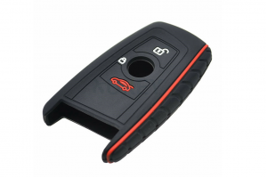 Wevora Κάλυμμα Σιλικόνης Μαύρο-Κόκκινο Για Κλειδί BMW F10-F20-F30-F25-F34-F36-X3-X4 Με 4 Κουμπιά