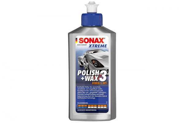 Sonax Xtreme Polish & Wax 3 Hybrid - Γυαλιστικό με Κερί 2 σε 1 - 250ml - 02021000
