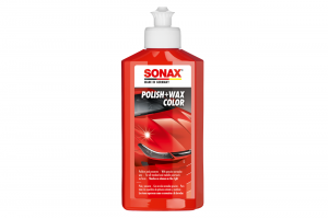 Sonax Polish & Wax Color Nano Pro Red - Γυαλιστικό με Κερί Κόκκινο - 250ml - 02964410
