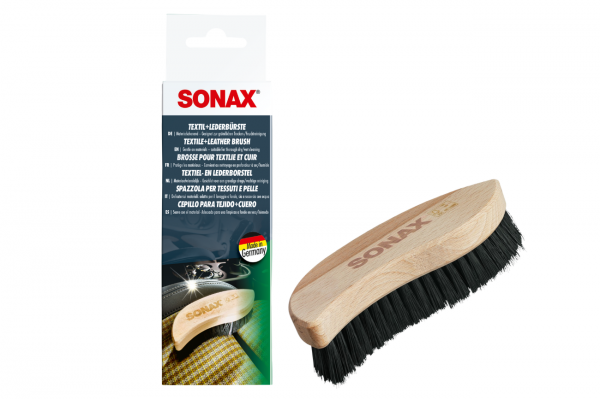 Sonax Textile & Leather Brush - Βούρτσα Καθαρισμού Δέρματος & Ταπετσαρίας - 1 Τεμ - 04167410