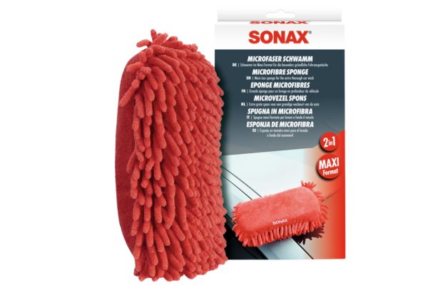 Sonax Microfibre Sponge 2in1 - Σφουγγάρι Πλυσίματος Μικροϊνών 2 Όψεων - 1 Τεμ - 04281000