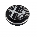 Τάπα Κέντρου Ζάντας Για Alfa Romeo Μαύρη 56mm 1 Τεμάχιο 
