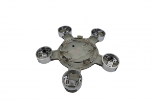 Τάπα Κέντρου Ζάντας Για Audi Με 5 Ακίδες Γκρί 1 Τεμάχιο 