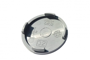 Τάπα Κέντρου Ζάντας Για Mercedes Ασημί 64mm 1 Τεμάχιο 