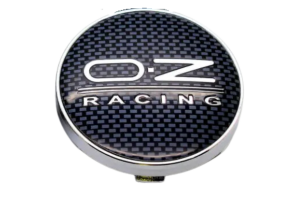 Τάπα Κέντρου Ζάντας Για OZ-Racing Carbon-Ασημί 60mm 1 Τεμάχιο 