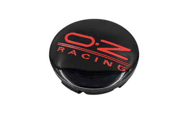 Τάπα Κέντρου Ζάντας Για OZ-Racing Μαύρο-Κόκκινο 56mm 1 Τεμάχιο 