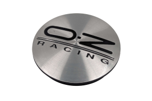 Τάπα Κέντρου Ζάντας Για OZ-Racing Ασημί-Μαύρο 62mm 1 Τεμάχιο 