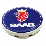 Τάπα Κέντρου Ζάντας Για Saab 63mm Μπλέ 1 Τεμάχιο 