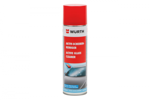 Wurth Active Glass Cleaner – Ενεργό Καθαριστικό Τζαμιών & Παρμπρίζ – 500ml – 089025