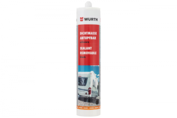 Wurth Removable Sealant Black - Στεγανοποιητικό Αφαιρούμενο Μαύρο - 310ml - 0890100043