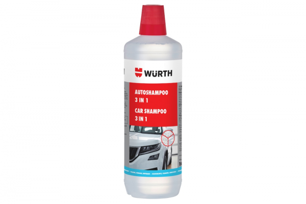 Wurth Car Shampoo 3-in-1 - Σαμπουάν Αυτοκινήτου 3-σε-1 - 1000ml - 0893012002