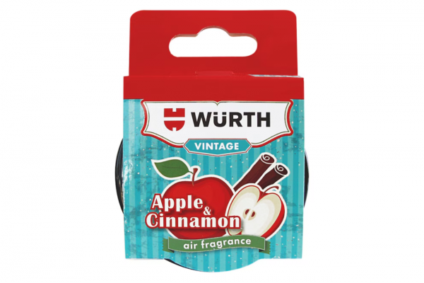 Wurth Vintage Apple Cinnamon – Αρωματικό Αυτοκινήτου Κρεμαστό Apple Cinnamon – 35g – 0893137100 Wurth Vintage Apple Cinnamon – Αρωματικό Αυτοκινήτου Κρεμαστό Apple Cinnamon – 35g – 0893137100
