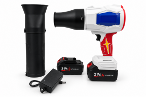 Storm Aircraft Ασύρματο Blower 21V με 2 Μπαταρίες Μέγιστη Δύναμη Ώθησης 1400g ZNC-118