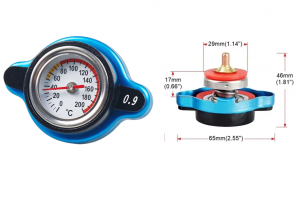 Ταπα Ψυγειου Με Ενδειξη Θερμοκρασιας & Μεγάλη Κεφαλή - 0.9Bar
