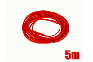 Διακοσμητική Κορδέλα Trim Ματ Απόχρωση Για Εσωτερικό Αυτοκινήτου 5 Μέτρα - Κόκκινη 