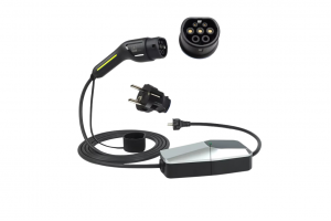 Φορτιστής EV Για Ηλεκτρικό Αυτοκίνητο Μονοφασικός Με 4 Μέτρα Καλώδιο - 7 pin Plug - Schuko - 8A/10A/13A/16A - 3.5KW