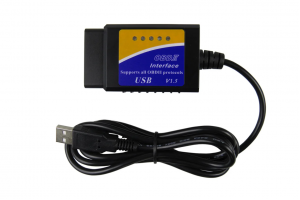 USB Ενσυρματο Διαγνωστικο Βλαβων V1.5 Αυτοκινητου ELM327 Obdii OBD2 - PC