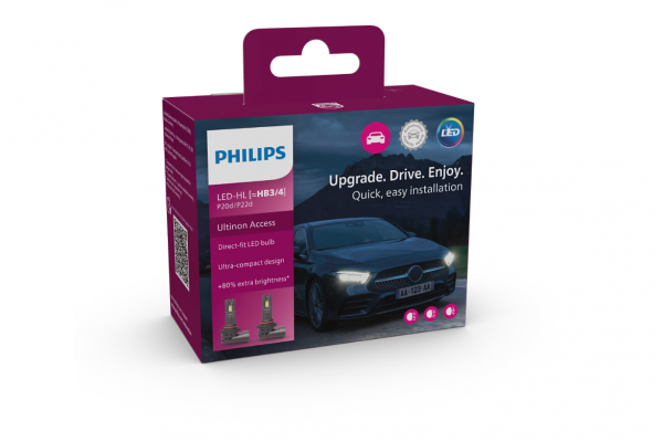 Philips Ultinon Access HB3/HB4 LED 12V 20W 11005U2500CX – Σετ 2τμχ