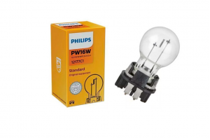 Philips PW16W 12V 16W WP3.3x14.5/4 12177C1 – Λάμπα Ημέρας/Φλας Αλογόνου – 1 τεμ