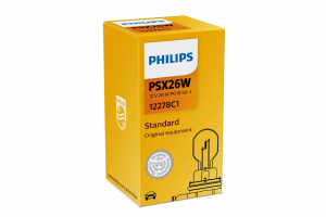 Philips PSX26W 12V 26W PG18.5d-3 12278C1 – Λάμπα Ημέρας/Ομίχλης Αλογόνου – 1 τεμ