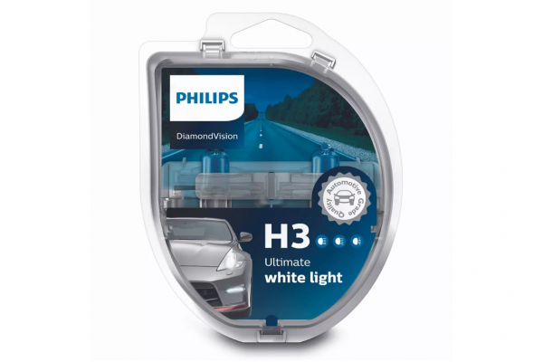 Philips VisionPlus H3 12V 55W 12336DVS2 – Σετ 2τμχ