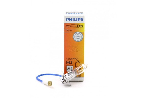 Philips H3 Vision 12V/55W 30% Περισσοτερο Φως