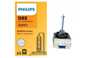 Philips Xenon Vision D8S 42V 25W 12411C1 – 1 τεμ