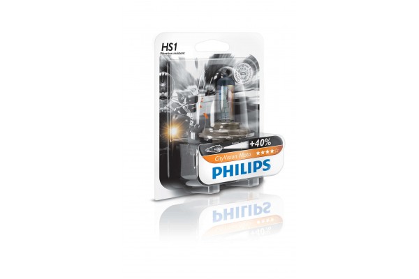 Philips HS1 City Vision Moto 12V +40% Περισσοτερο Φως 12V 35W