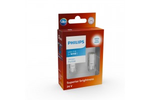 Philips Ultinon Pro7000 LED W5W 24V 6000K 24961CU70X2 – 2 τεμάχια