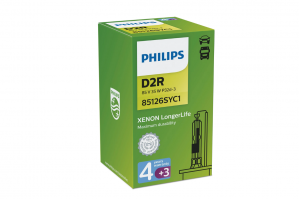 Philips Xenon LongerLife D2R 85V 35W 85126SYC1 – 1 τεμ